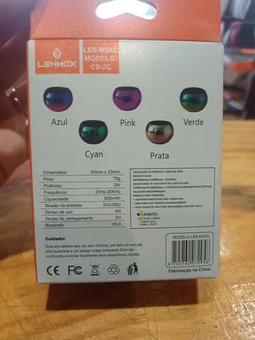 Mini Caixa de som Lehmox - Foto 3