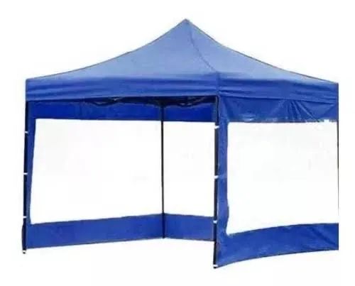 Tenta Gazebo 3x3 com laterais transparentes Forte Ferro NOVO 
