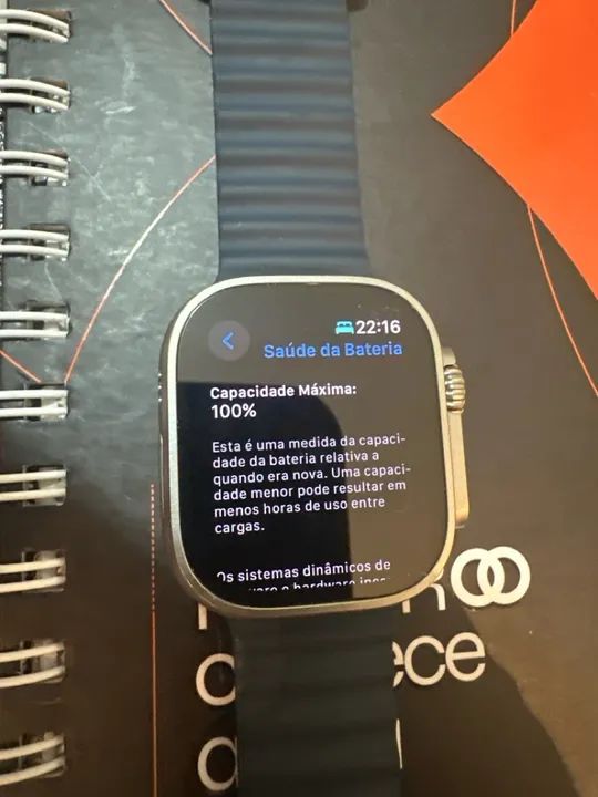 Apple Watch ultra 2 gps celular !barato! Novo! Aceito troca! Na garantia - Foto 6