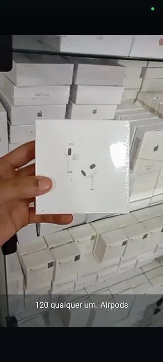 Fone airpods com borracha ou sem