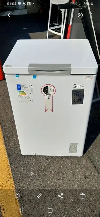 Freezer Vertical Midea 100 Litros - Foto 2