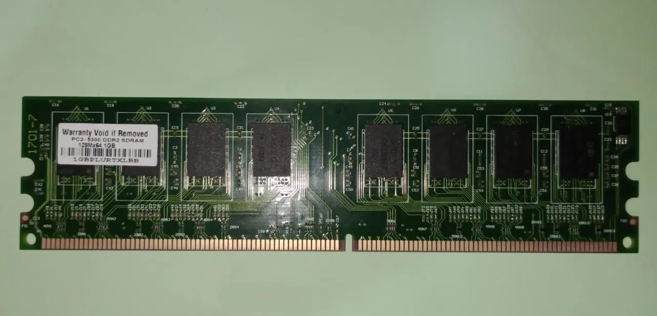 Memória RAM 1GB DDR2 PC2 - Foto 2