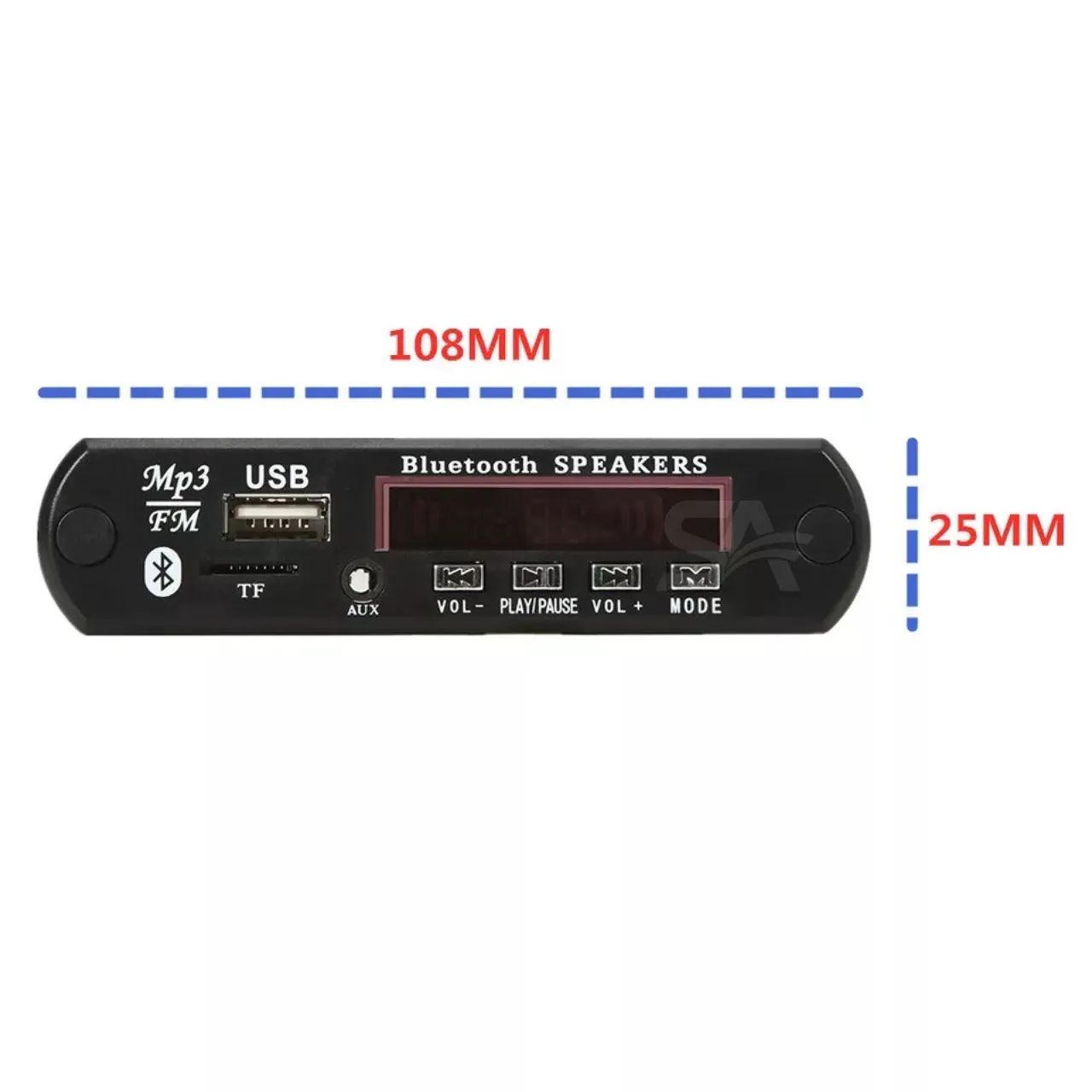 Placa decodificadora mp3 wma 30w,módulo de áudio  - Foto 3