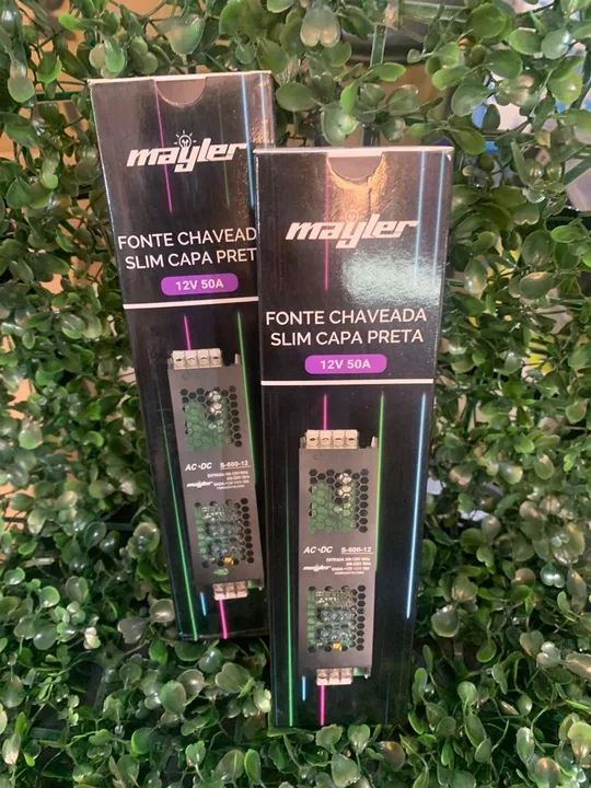 Fonte 50w Slim 12v 100v 240v Bivolt 