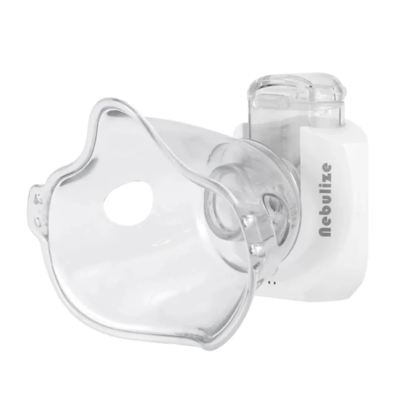 Nebulizador/Inalador Ultrassônico Silencioso Led Recarregável Portátil Adulto/Infantil