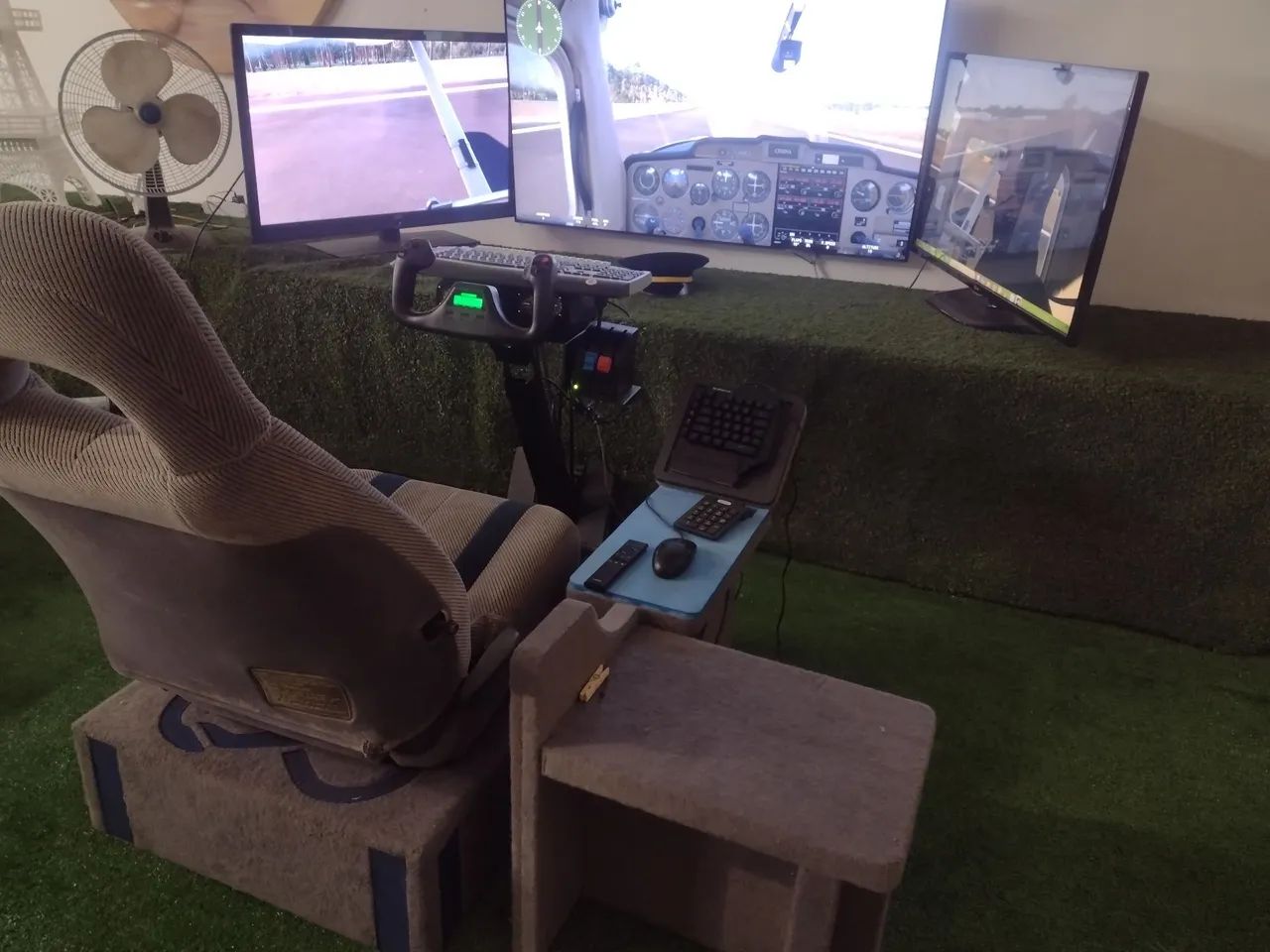 Simulador de voo para fs2024