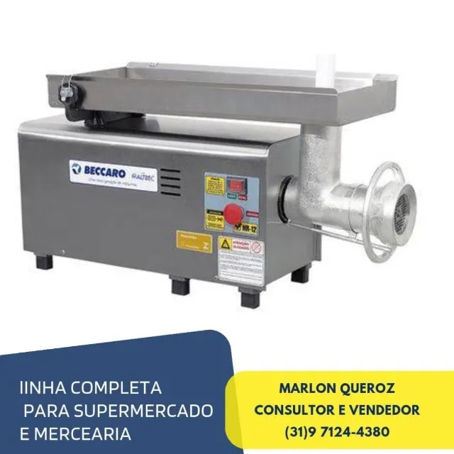 Moedor de Carne BC22 Novo Beccaro