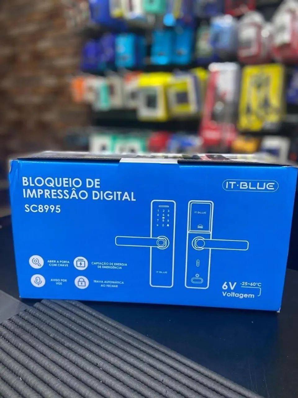 Fechadura Eletrônica Digital  It Blue  - Foto 2