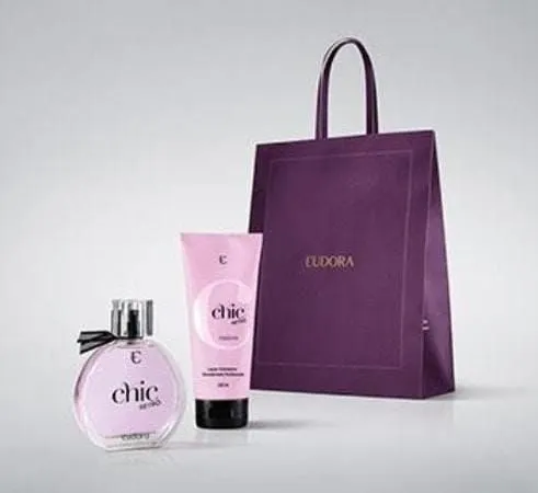 Kit Chic Eudora - Perfume + Loção Corporal