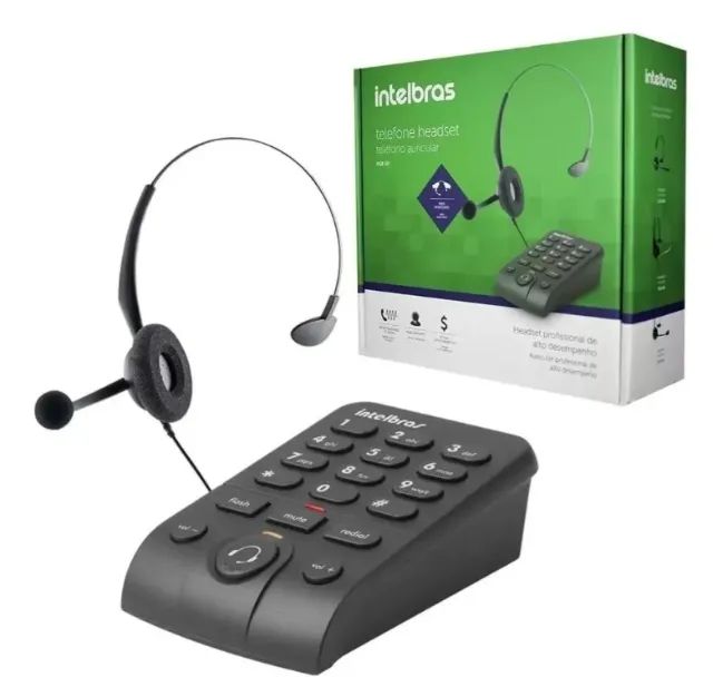 Aparelho Telefônico Hedset HSB50 Intelbras - Foto 2
