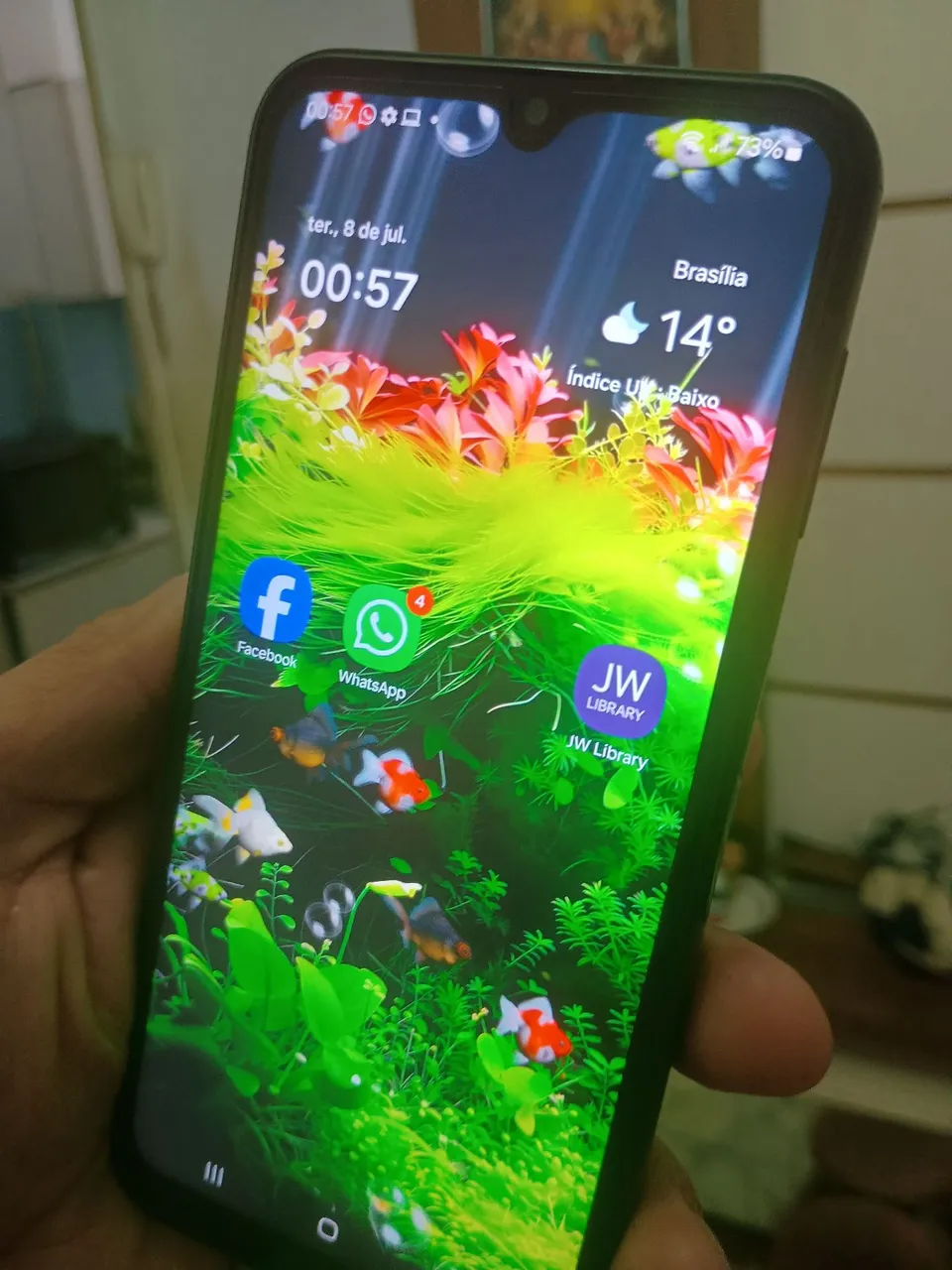 Celular Samsung Galaxy A14 128 gigas de memória tela grande de 6.5 polegadas