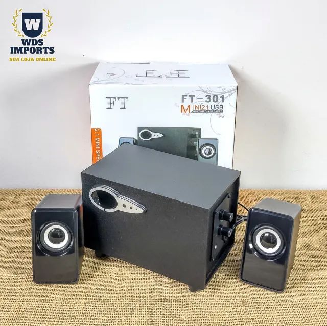 Caixa de Som Subwoofer para PC e TV