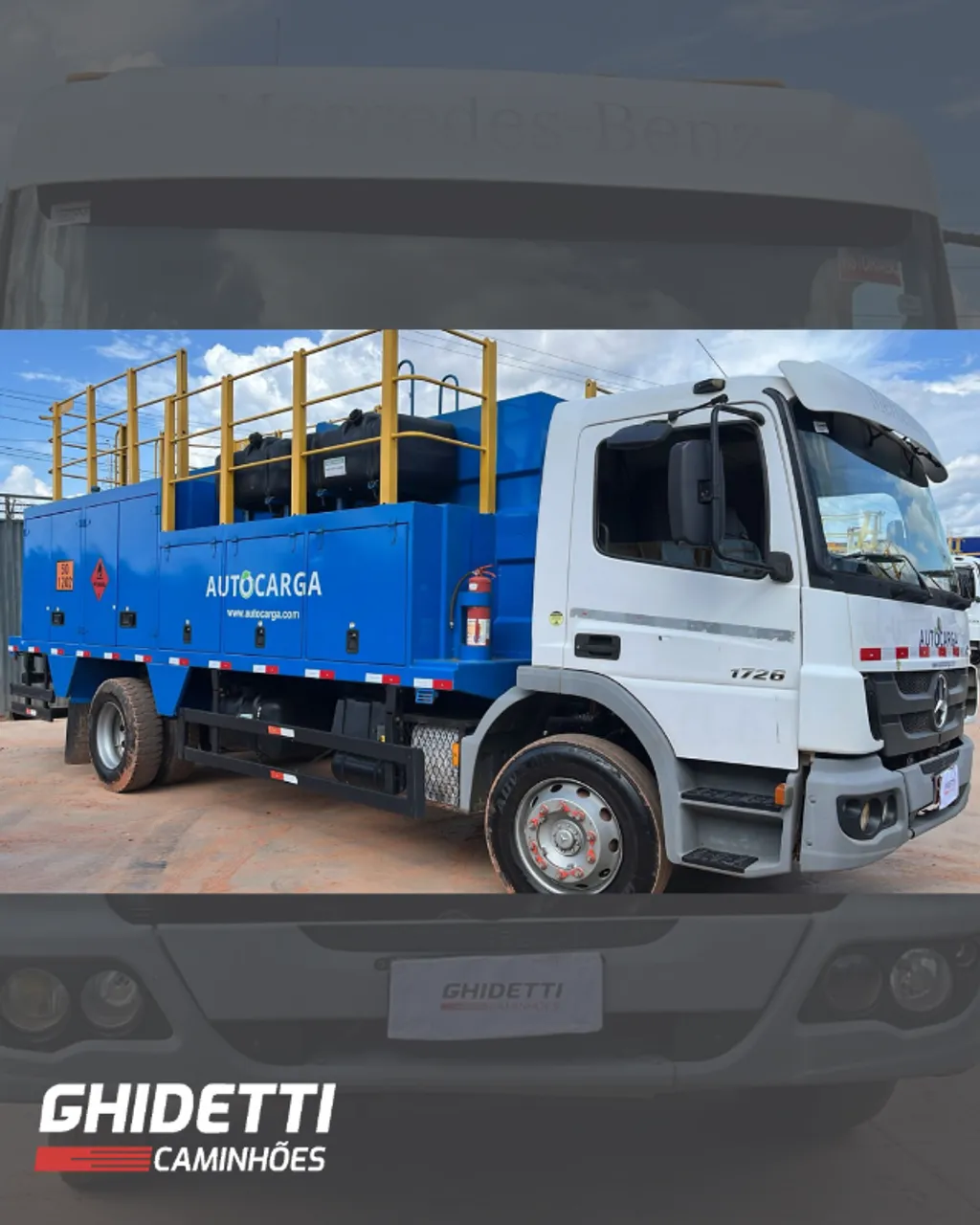 Caminhão Comboio Mercedes-Benz 1726 4x2