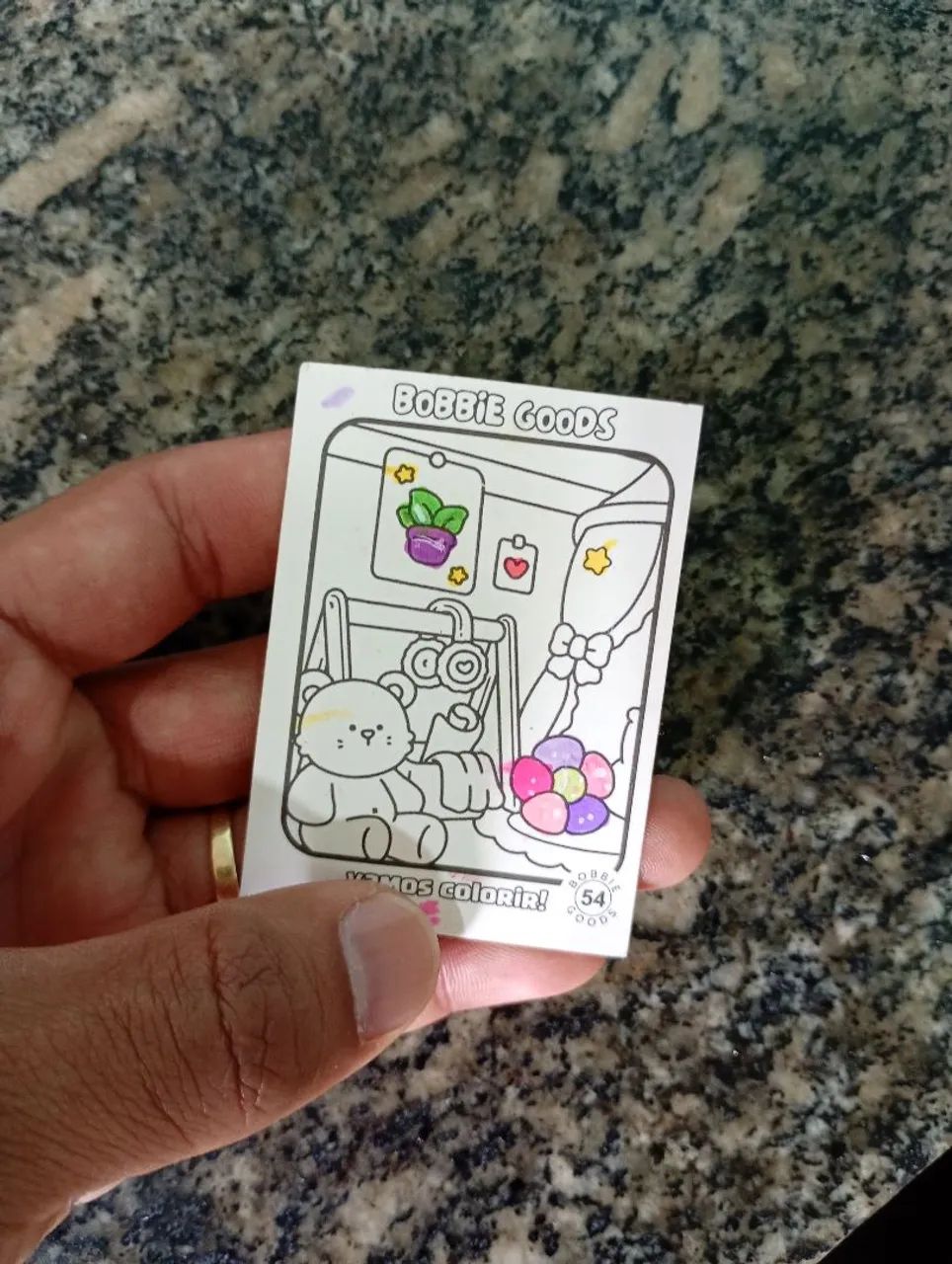Kit 15 Cards Bobbie Goods P/ Colorir - Foto 4