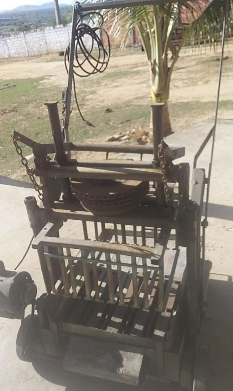 Maquina para bloco de cimento.64307163445377121