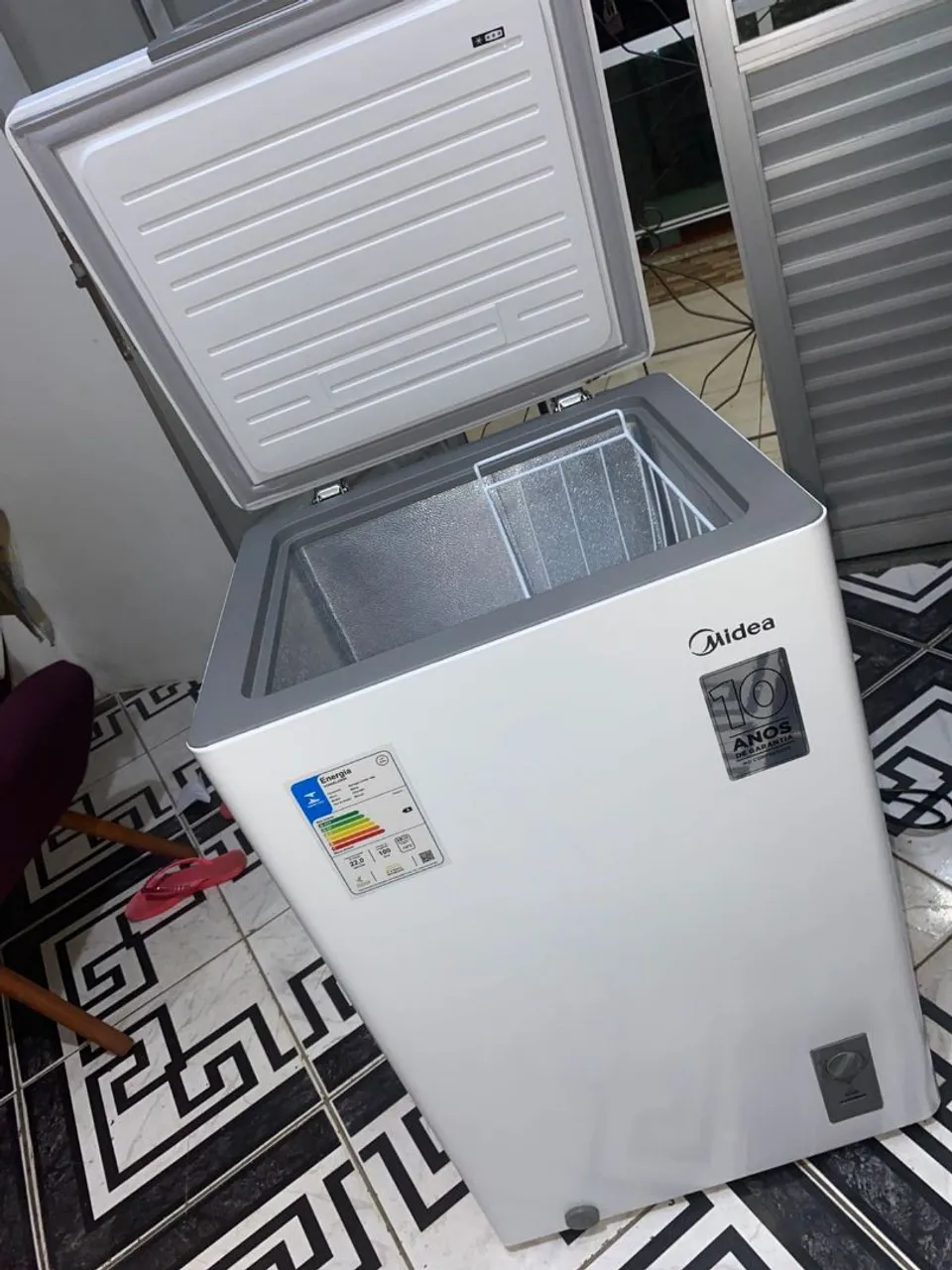 Freezer Horizontal Midea 10 Anos de Garantia