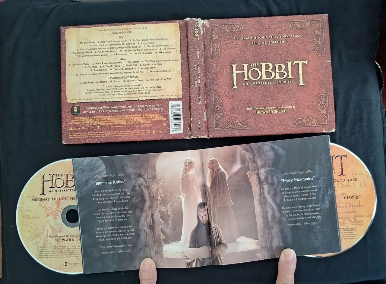 Cd duplo The Hobbit: An Unexpected Journey - Original Soundtrack (Special Edition) - Foto 4