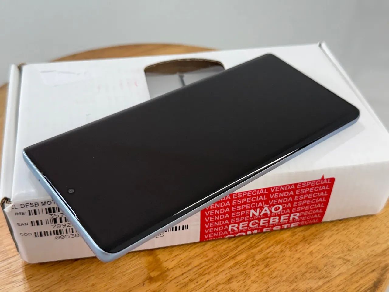 Moto Edge 50 Fusion 5G 256GB Azul NOVO - Foto 4