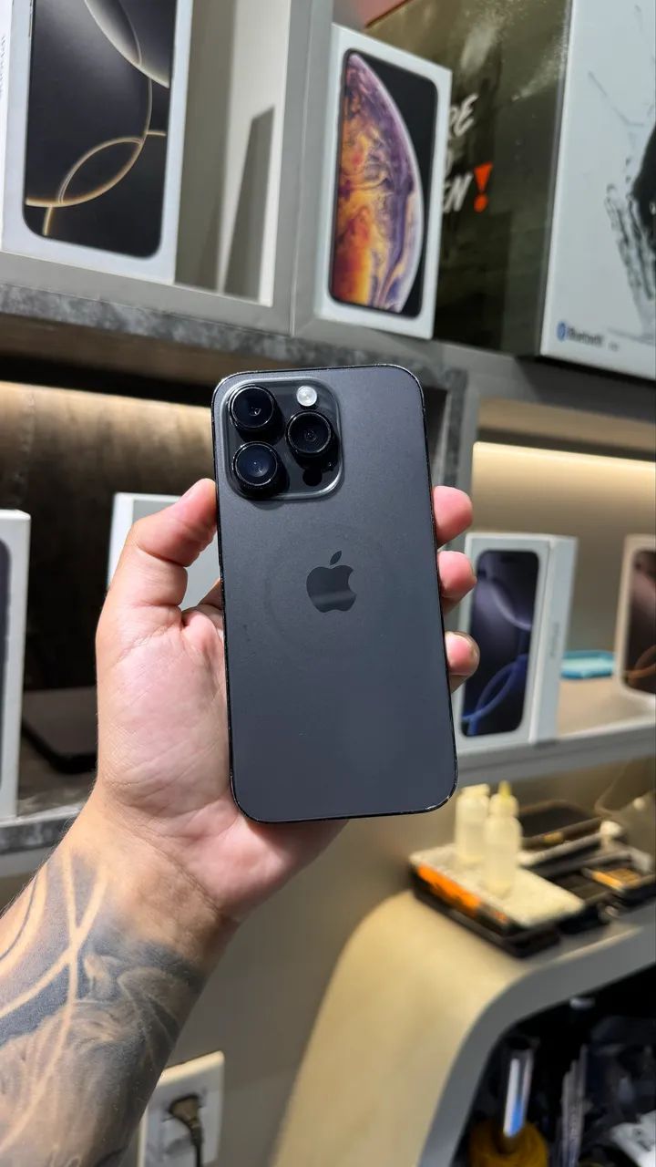 iPhone 14 Pro 256gb - esquenta black