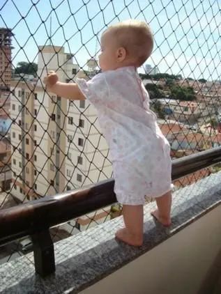 Rede de proteção tela mosquiteira  - Foto 3