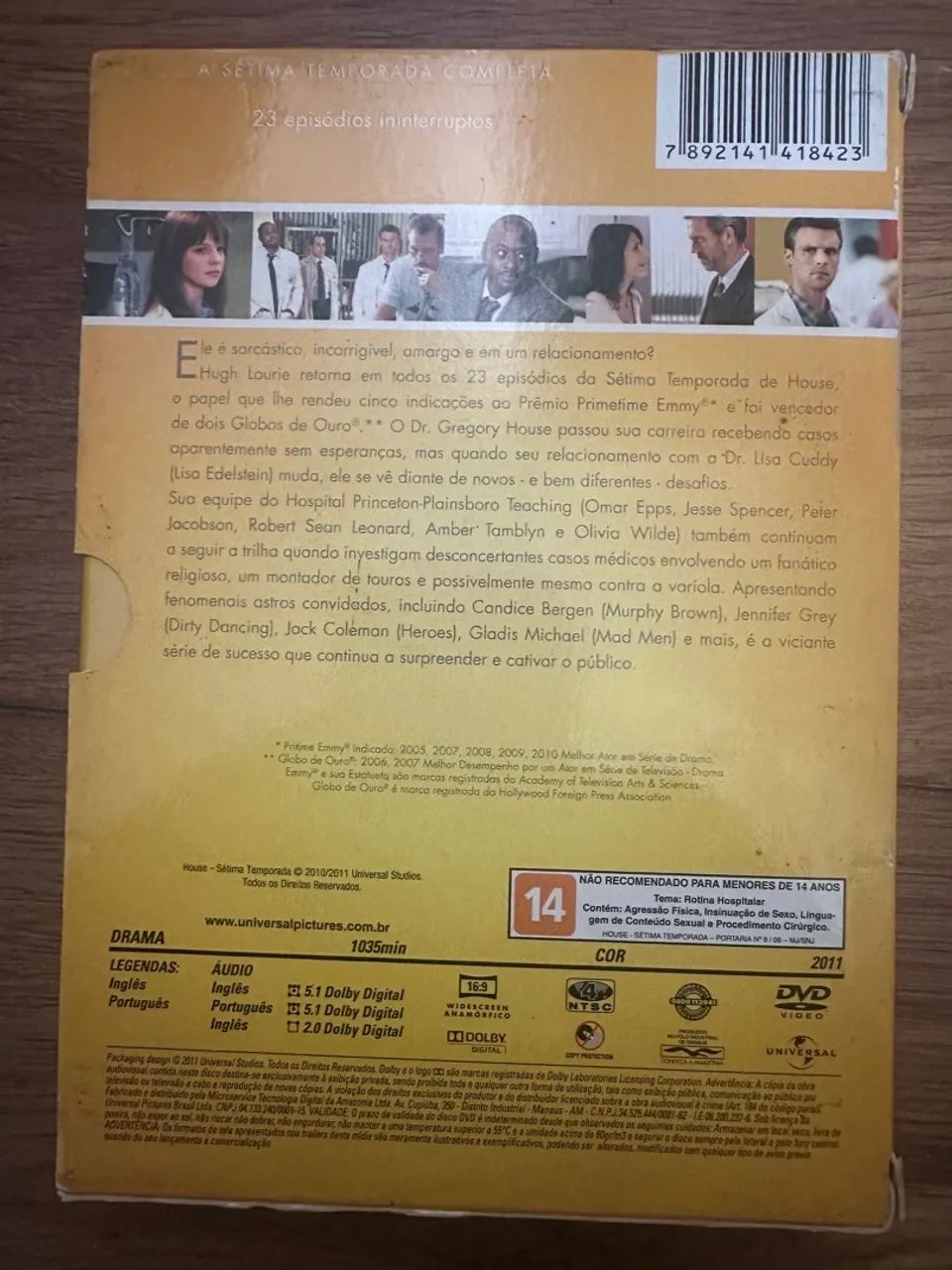 DVD - Sétima Temporada - Dr. House - Foto 2
