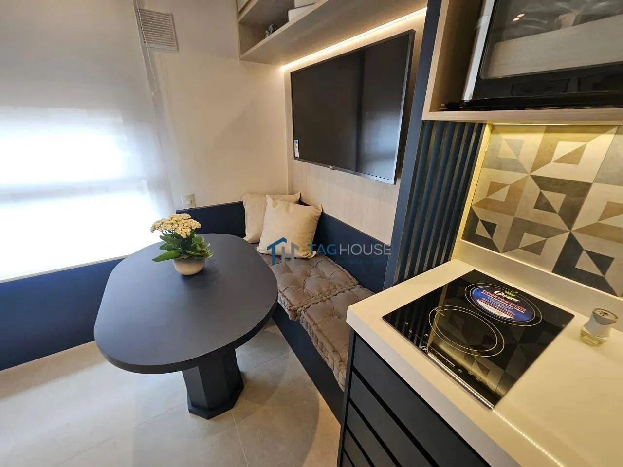 Studio novo, mobiliado à venda, 20 m² por R$ 385.000 - Ipiranga - São Paulo/SP