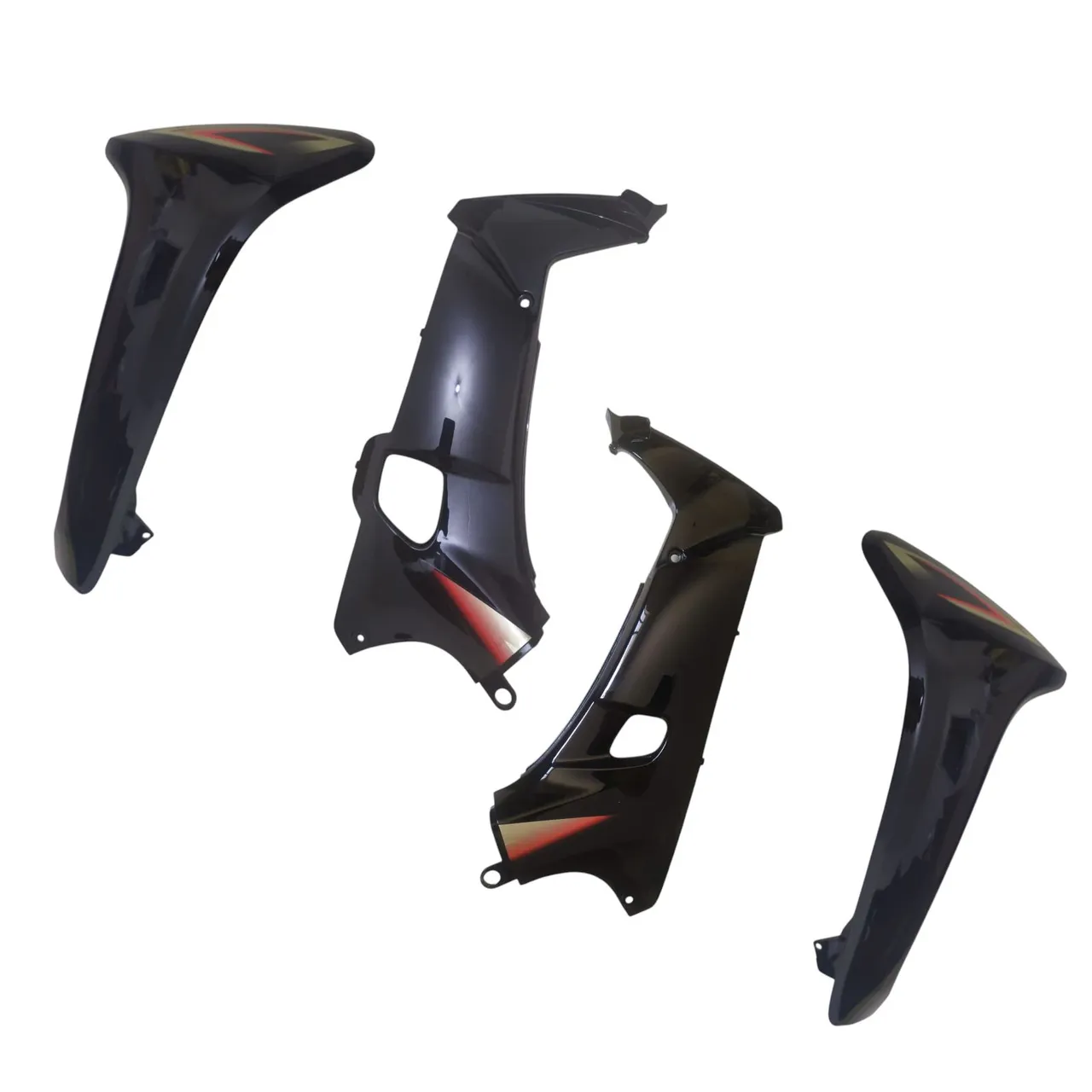Carenagem Lateral dianteira completa Shineray Phoenix 50cc Italika Xt50 Bull KHrisma