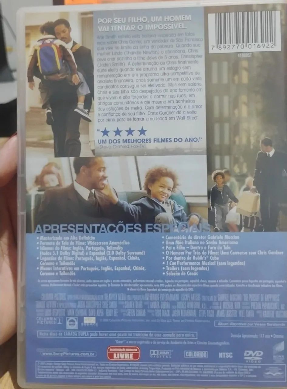 A Procura da Felicidade (DVD) - Foto 3
