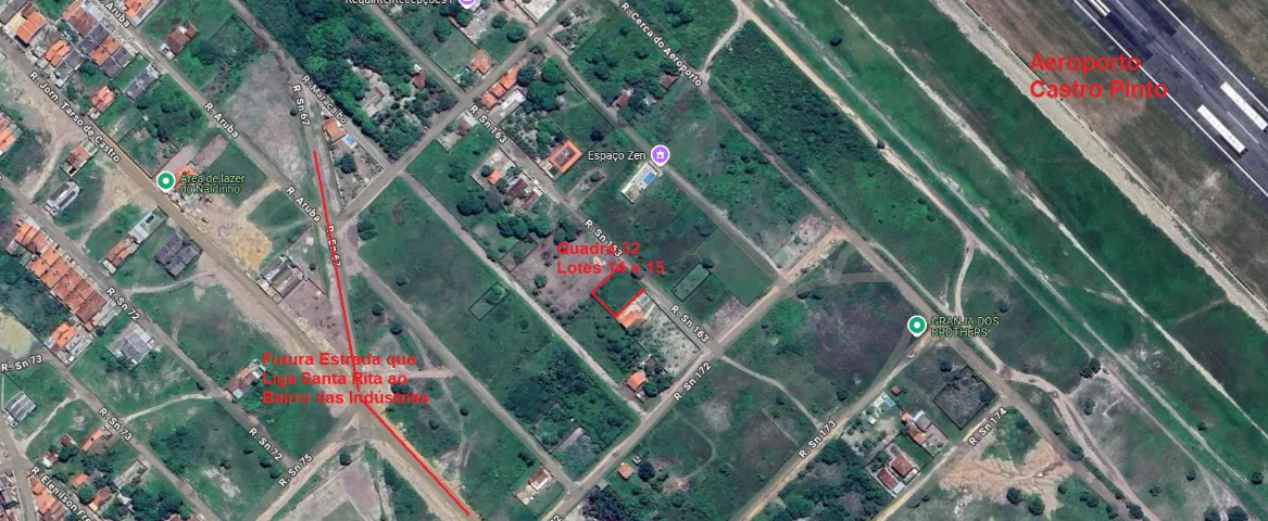Terreno Loteamento Castro Pinto - Escriturado