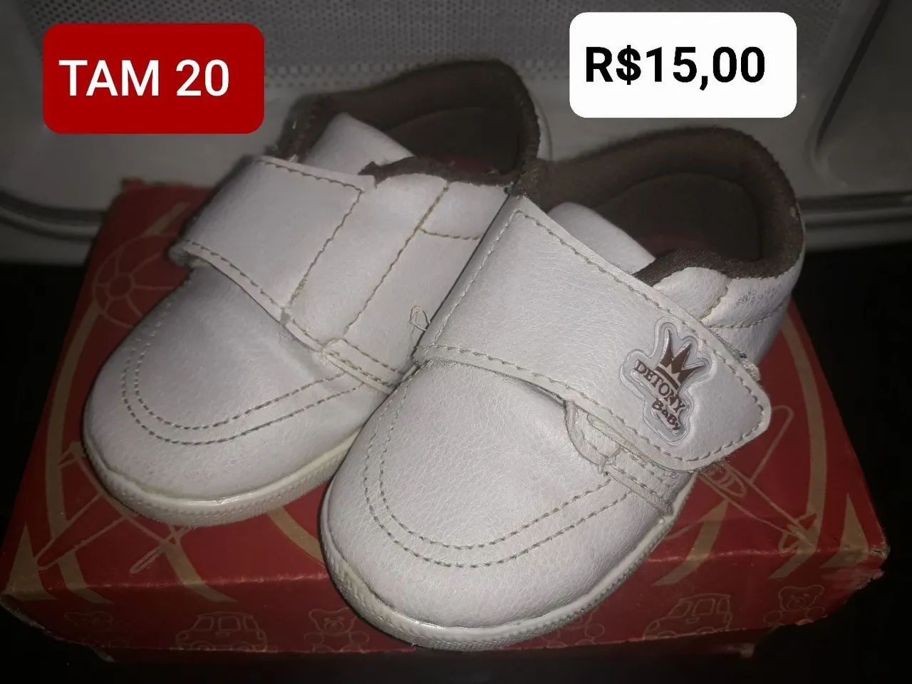 Tênis Bebê Detoy Baby - TAM 20 - R$ 15,00