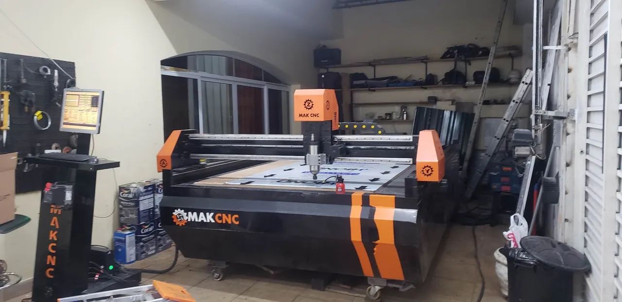 Router CNC Mak Corte ACM, Madeira, Acrilico  - Foto 6