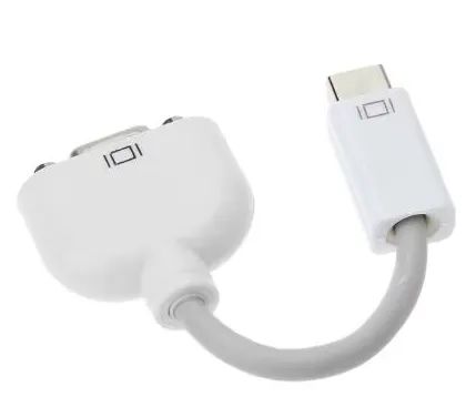 Adaptador Mini-DVI to VGA Adapter compatível com computadores Apple - Foto 5