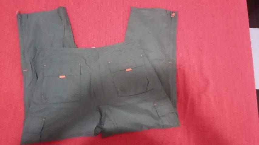 Calça GAP, verde musgo, 44. - Foto 4