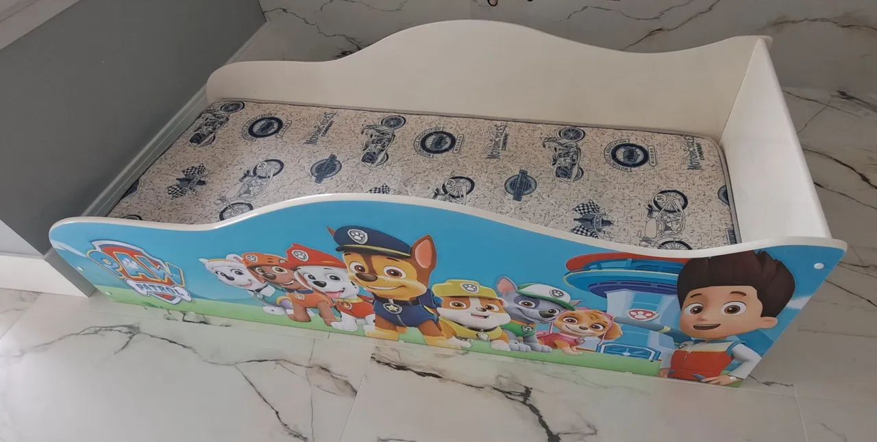 Cama Solteiro Patrulha Canina - Foto 5