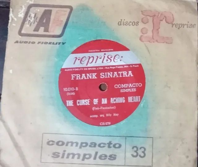 3 Discos do Frank Sinatra - Raridades dos anos 60 para colecionadores - Foto 3