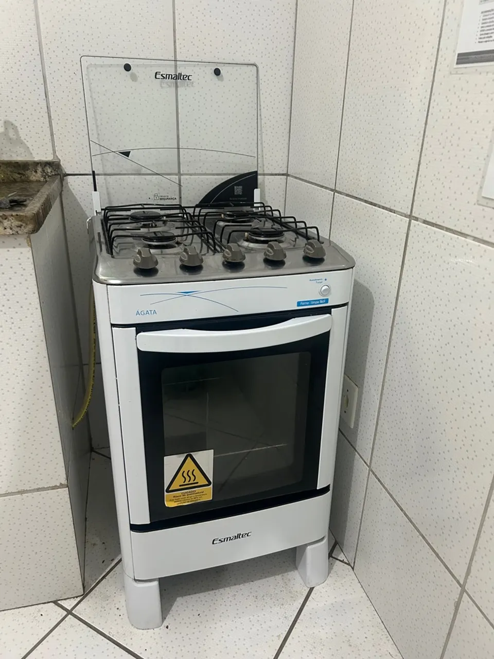 Fogão Esmaltec Ágata 4 bocas