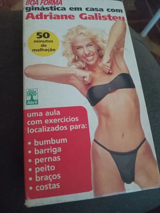 DVD - Ginástica em Casa com Adriane Galisteu