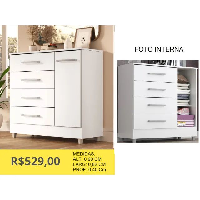 COMODA SAPATEIRA A PRONTA-ENTREGA