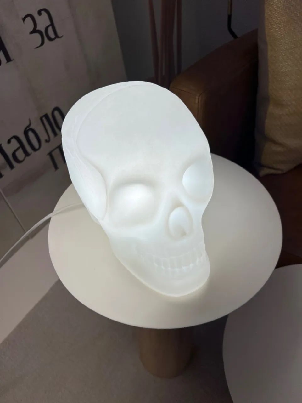 Luminária de caveira de design moderno - Foto 2