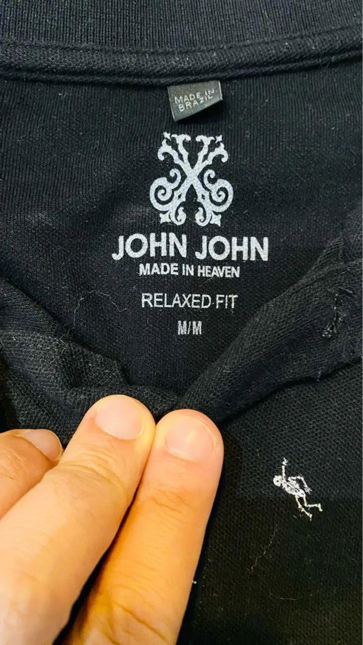 Camisa Polo John John Caveira - ORIGINAL - Foto 2