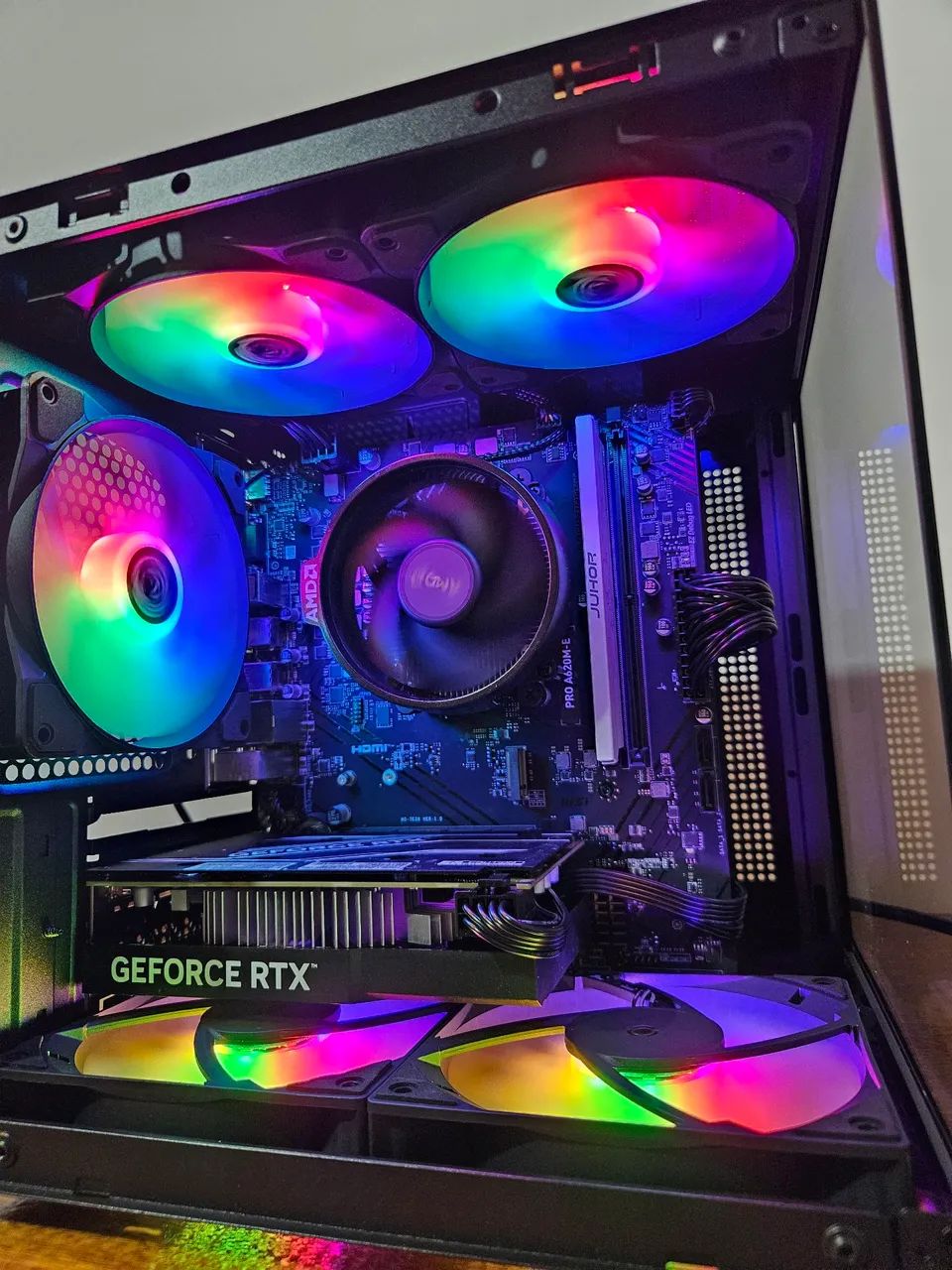 Pc gamer AMD ryzen 5 8500g com rtx 4060, 16gb DDR5 6000mhz - Foto 2