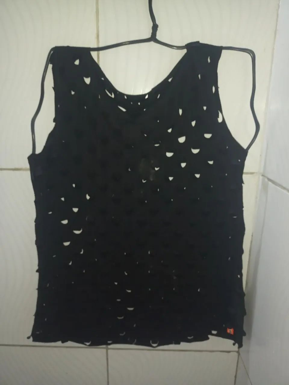 Camiseta  Preta Feminino M
