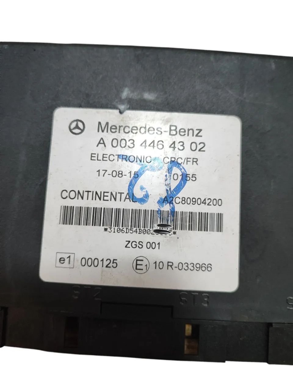 Modulo Eletrônico LU FR Controle Cabina Mb Accelo A0034464302 - Foto 4