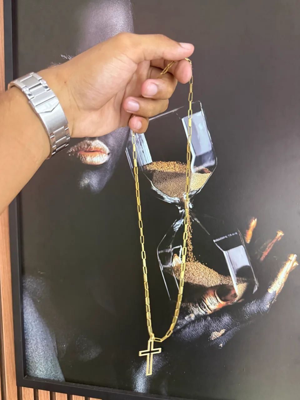 COLAR DE OURO 18K MAÇIÇO64304966826753120
