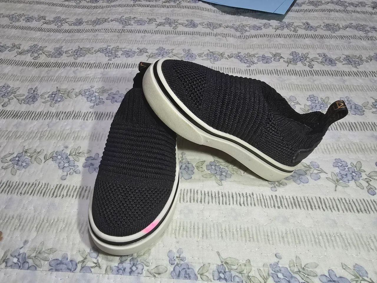 Tênis Klin preto de tecido - Foto 5