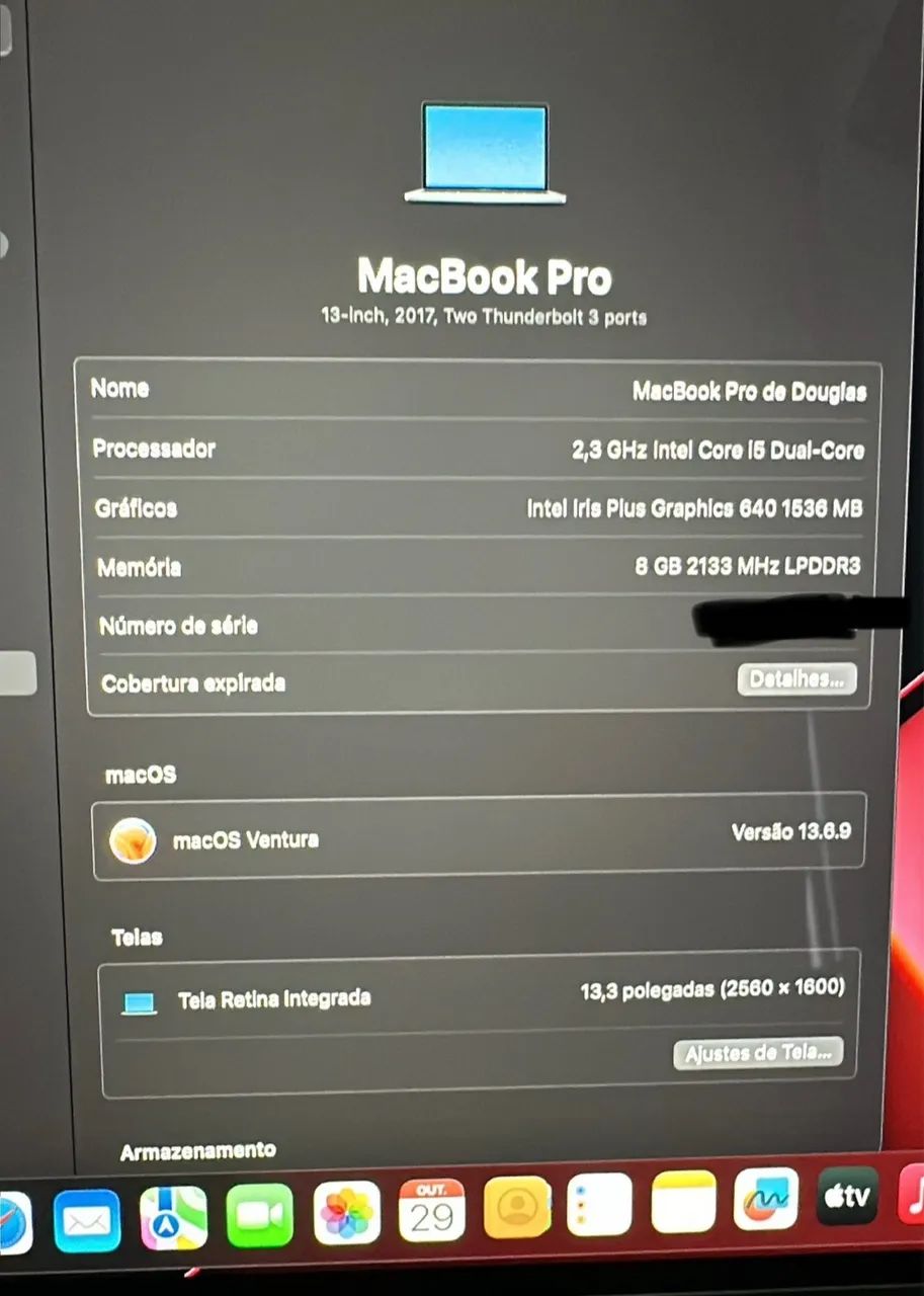 Mac Book Pro 2017 i5 Apple  - Foto 5