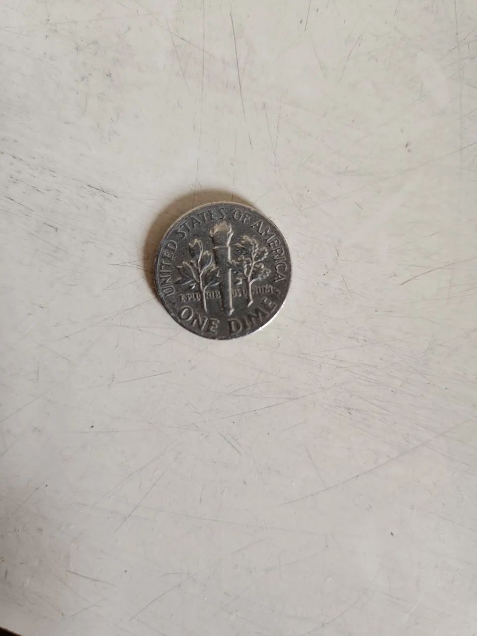 Moeda de 10 cents americanos de 1966 -One Dime  - Foto 4