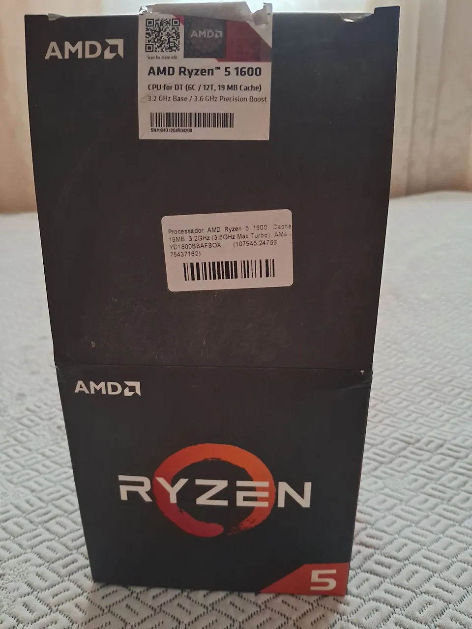 Processador AMD Ryzen 5 1600 AF