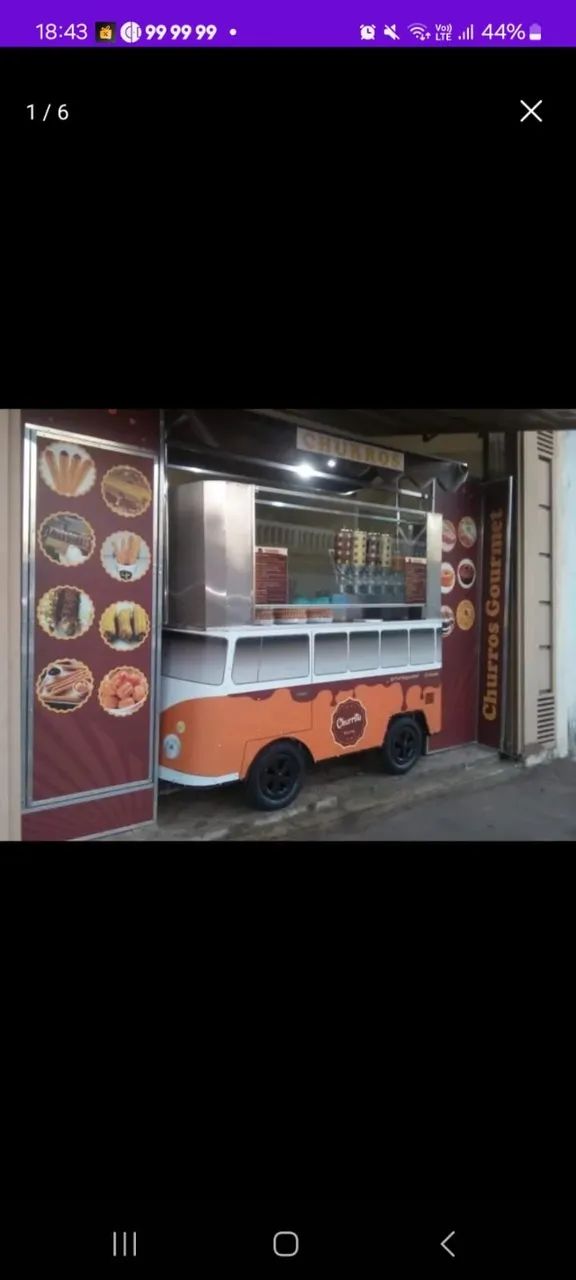 Carrinho de churros novo e outros modelos da fábrica Idealmaq - Foto 6