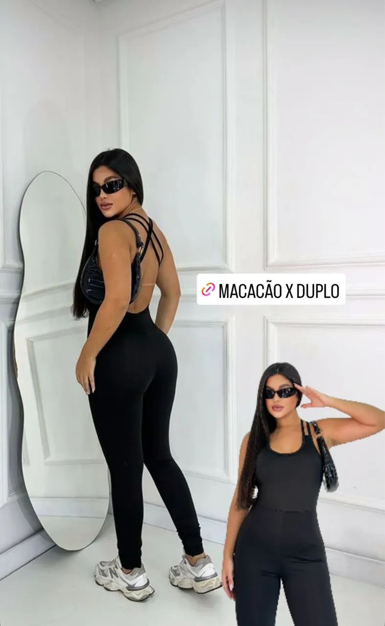 Macacão X duplo 